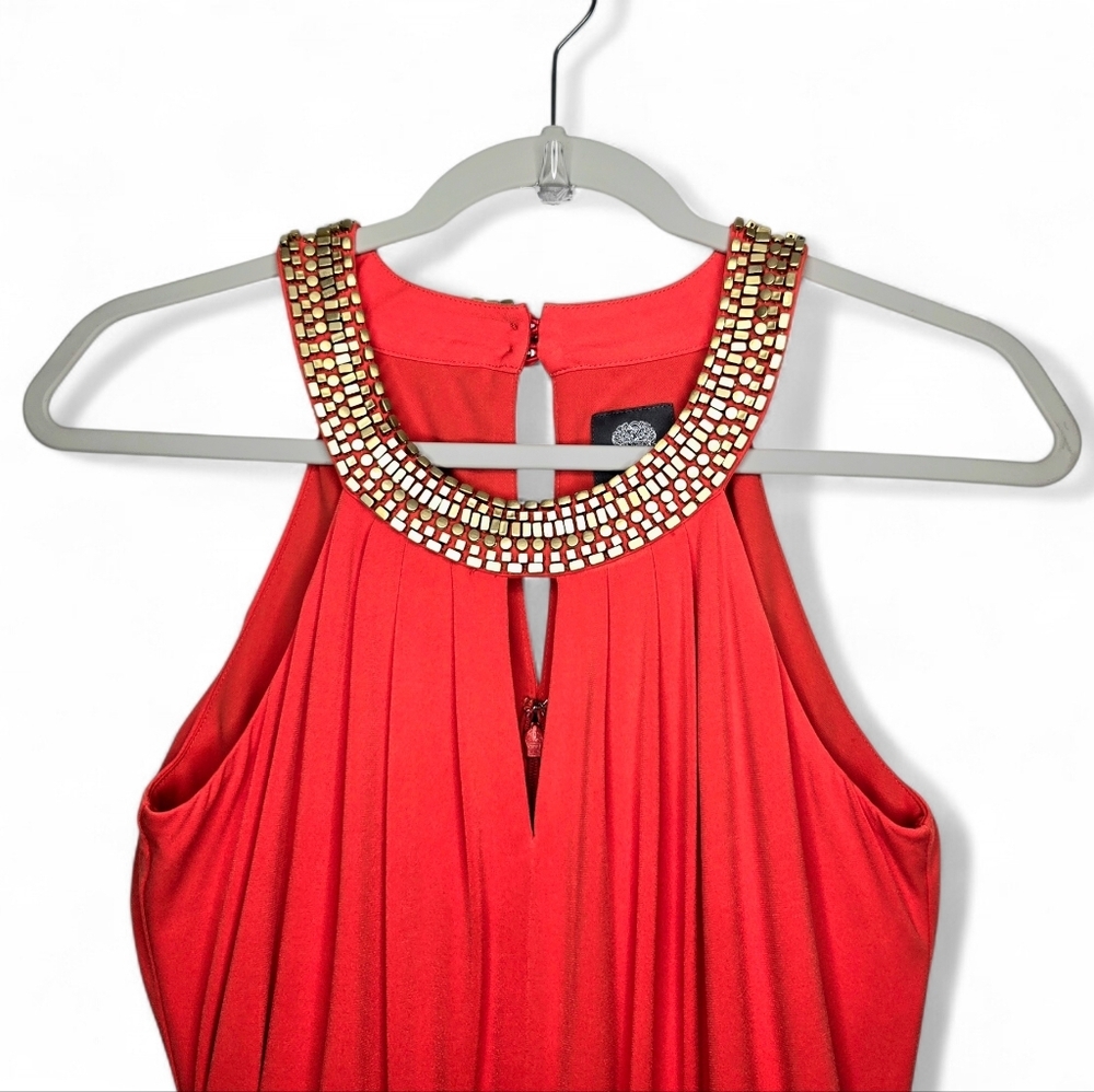 Vince Camuto Orange Jumpsuit. Small. Sleeveless.